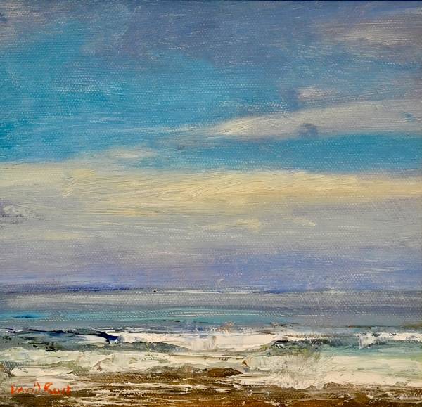 - Oil on Board, Painting by David Rust, measuring 20 x 20 cm (H x W) framed at 38 x 39 cm £410